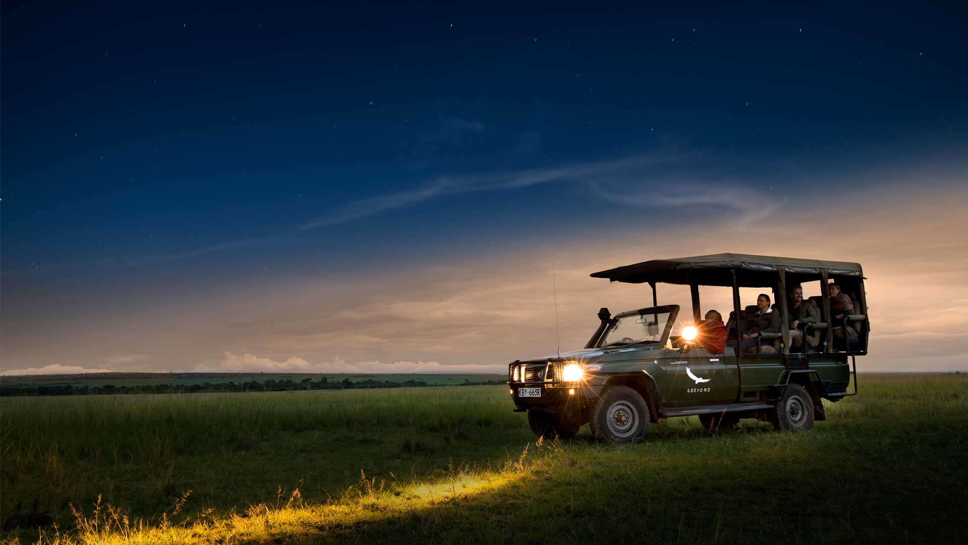 Night Safari in Tanzania